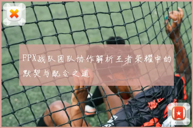 FPX战队团队协作解析王者荣耀中的默契与配合之道