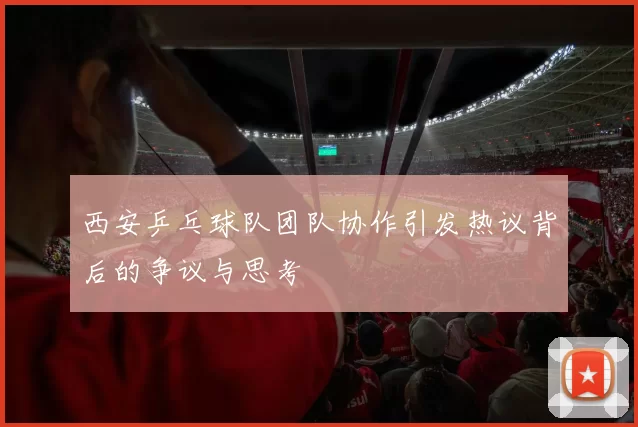 西安乒乓球队团队协作引发热议背后的争议与思考