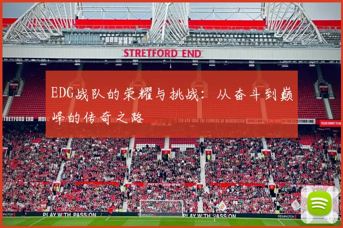 EDG战队的荣耀与挑战：从奋斗到巅峰的传奇之路