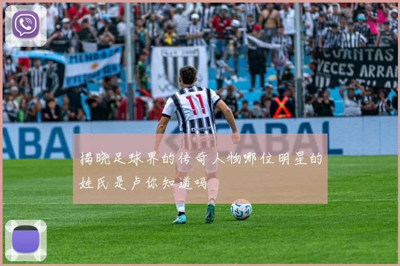 揭晓足球界的传奇人物哪位明星的姓氏是卢你知道吗
