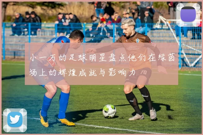 小一万的足球明星盘点他们在绿茵场上的辉煌成就与影响力